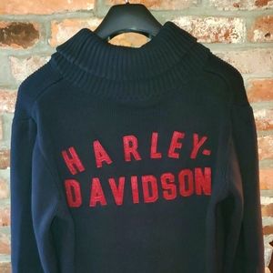Harley Davidson mens cardigan sweater